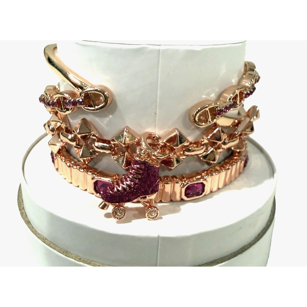 Bomb Party Glam On Wheels Spring‎ Stack 2026 Rose Gold Hot Pink Roller Skate